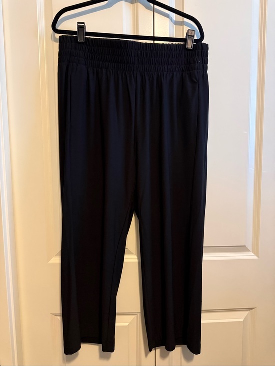 Jones New York Pants - Jones New York Black Wide-Leg Pull-On Trousers